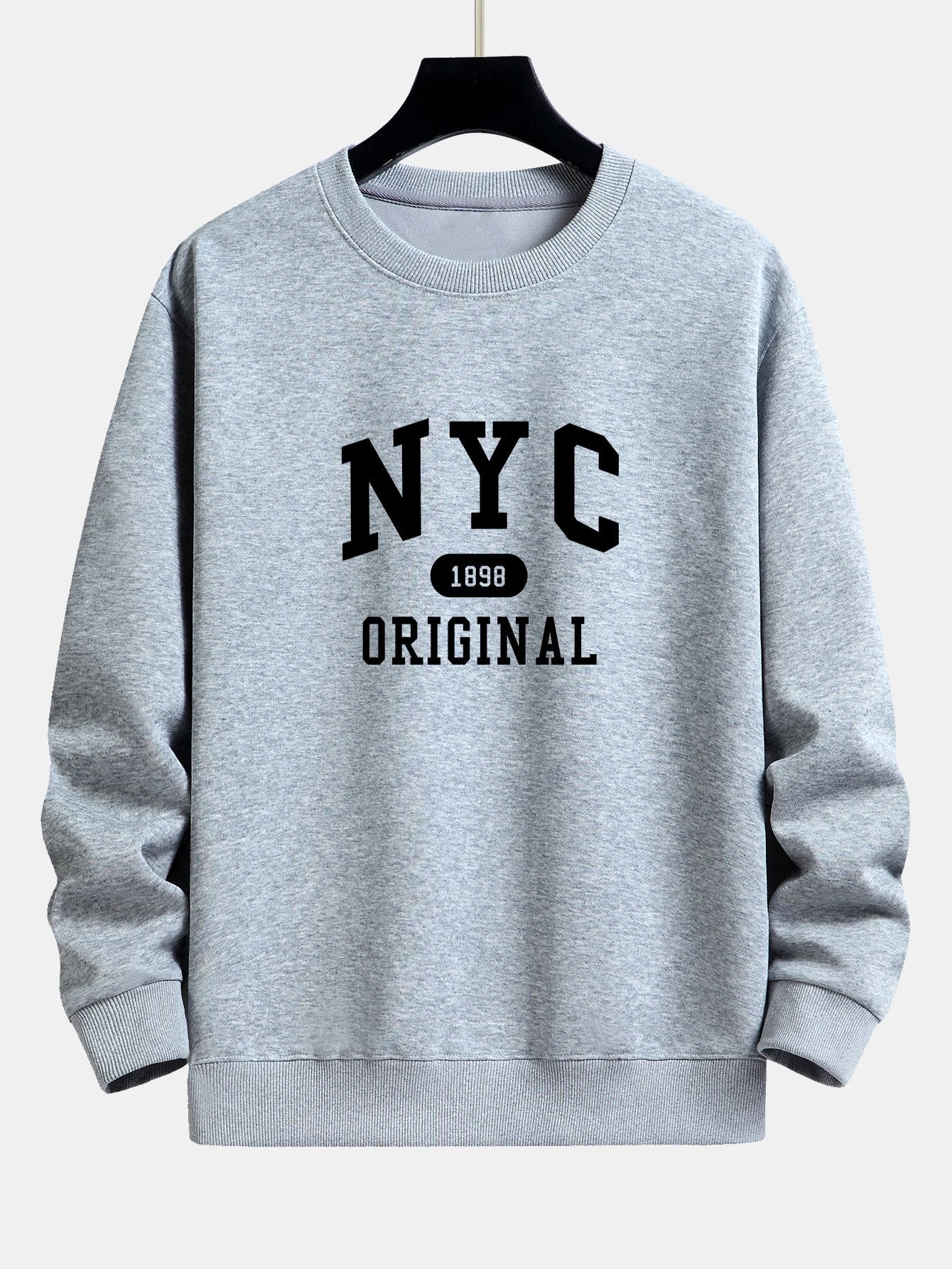 NYC Original Print Relaxed Fit Sweatshirt - Image 6