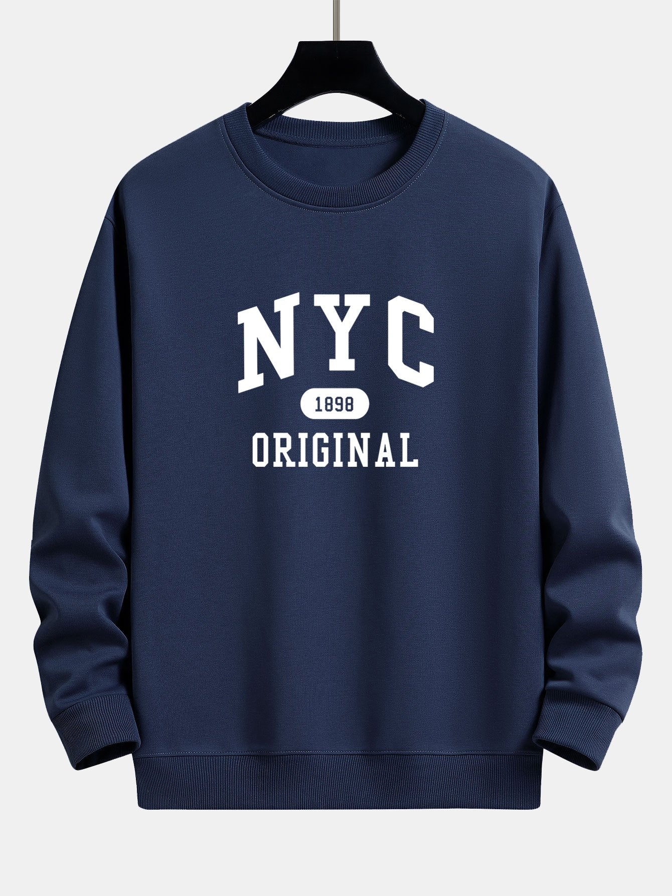 NYC Original Print Relaxed Fit Sweatshirt - Image 7