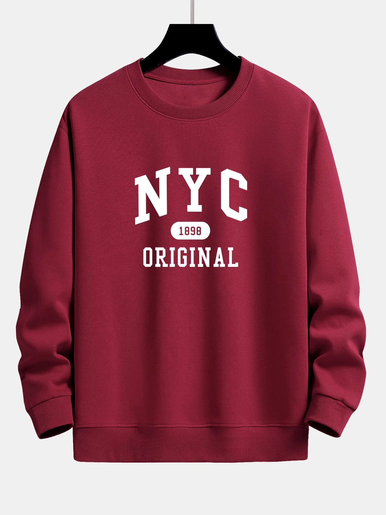 NYC Original Print Relaxed Fit Sweatshirt - Image 8