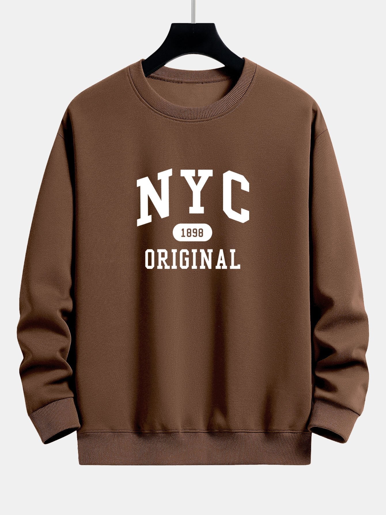 NYC Original Print Relaxed Fit Sweatshirt - Image 9