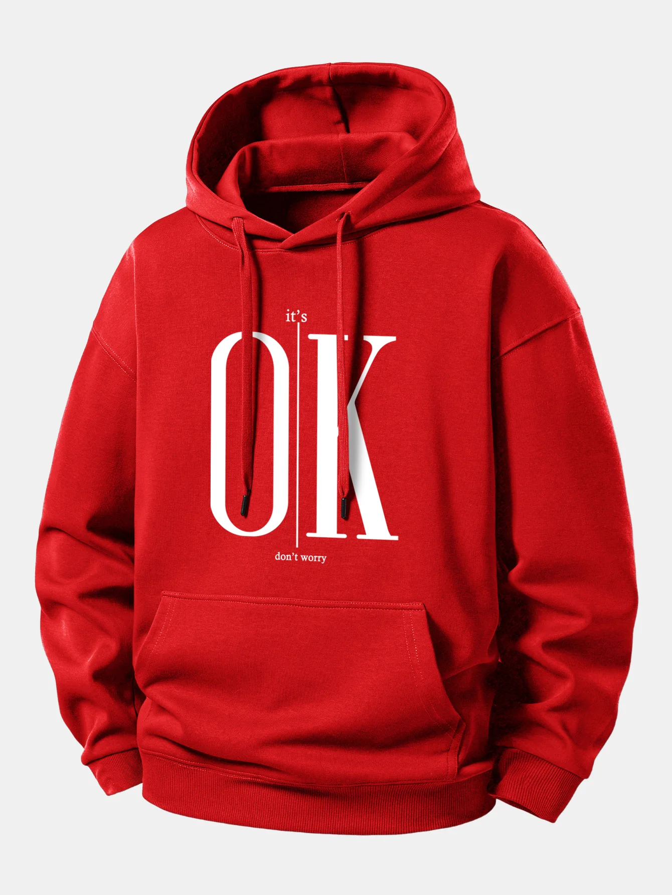 OK Print Relax Fit Hoodie - Image 11