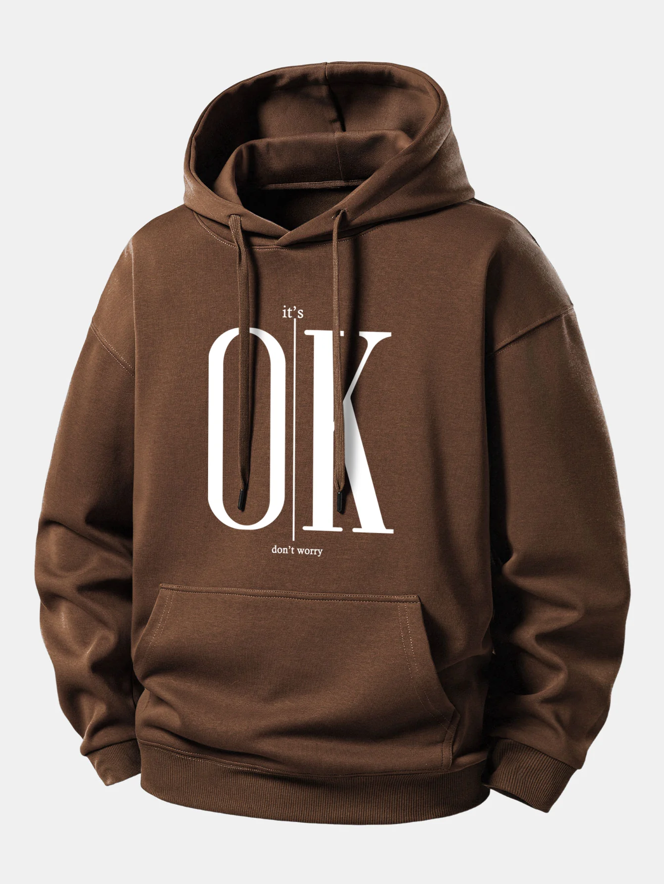 OK Print Relax Fit Hoodie - Image 4