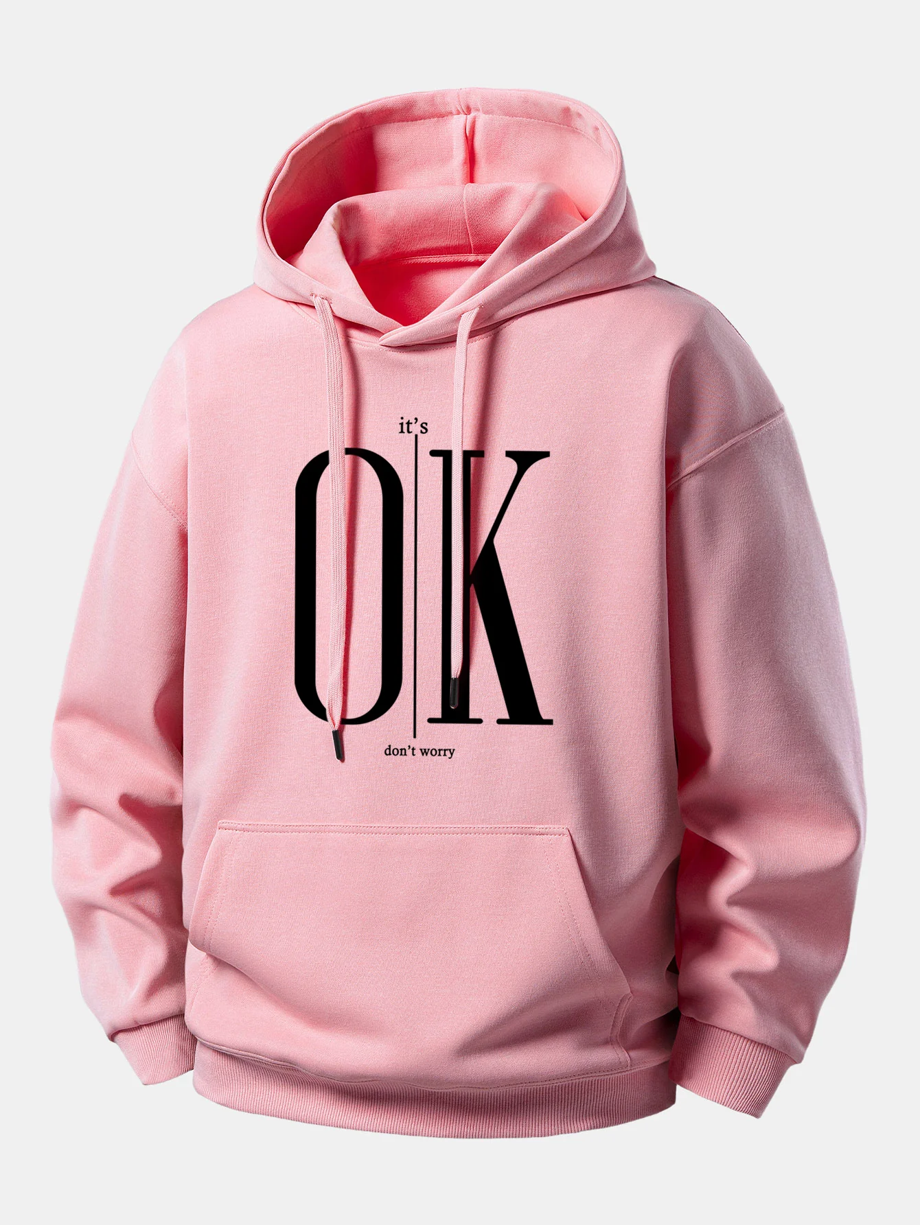 OK Print Relax Fit Hoodie - Image 7