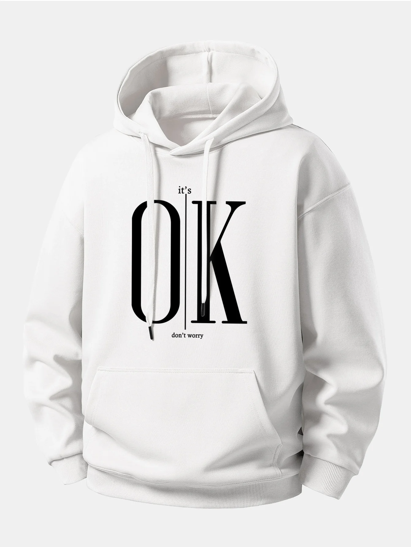 OK Print Relax Fit Hoodie - Image 8