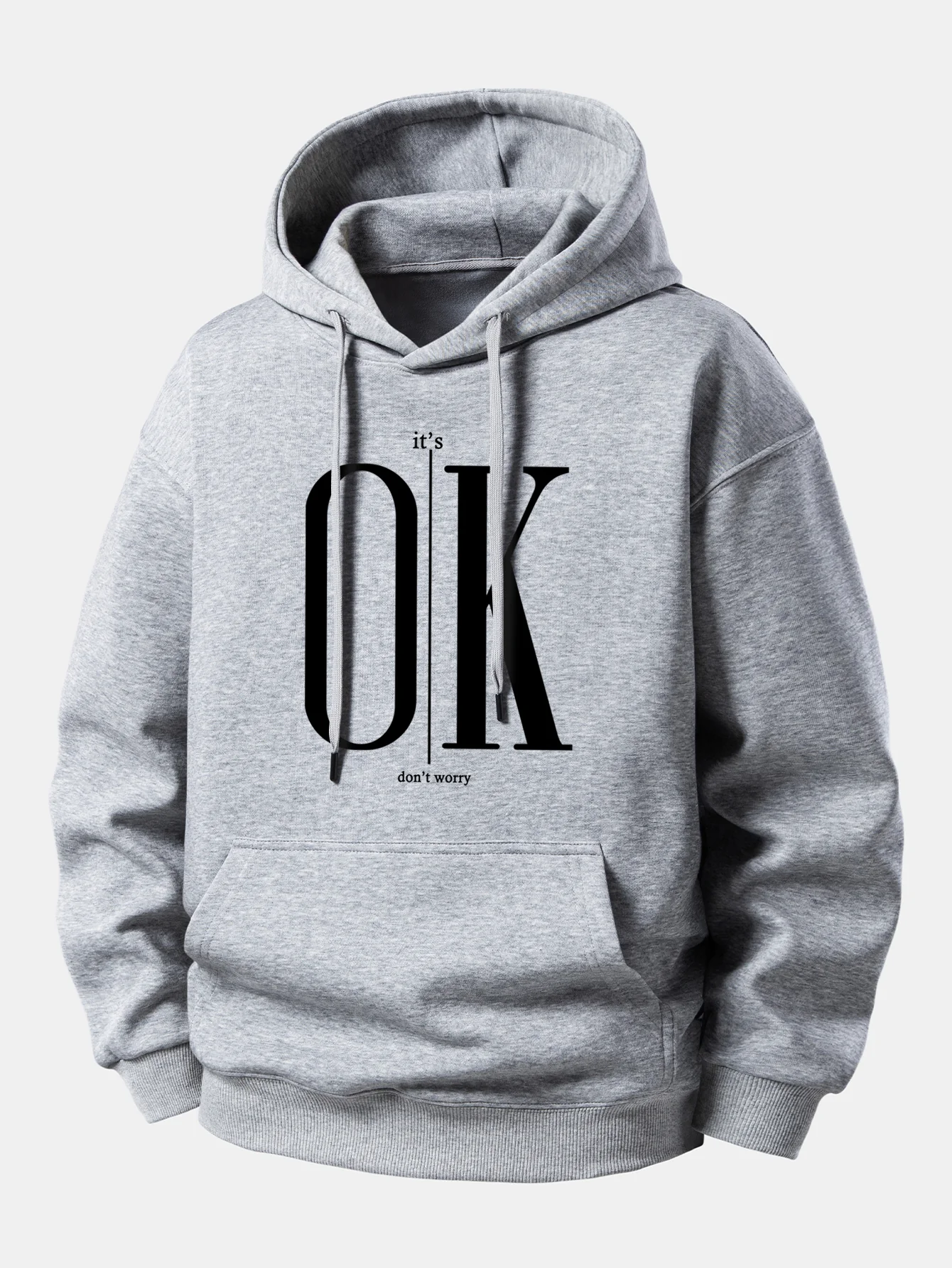 OK Print Relax Fit Hoodie - Image 9