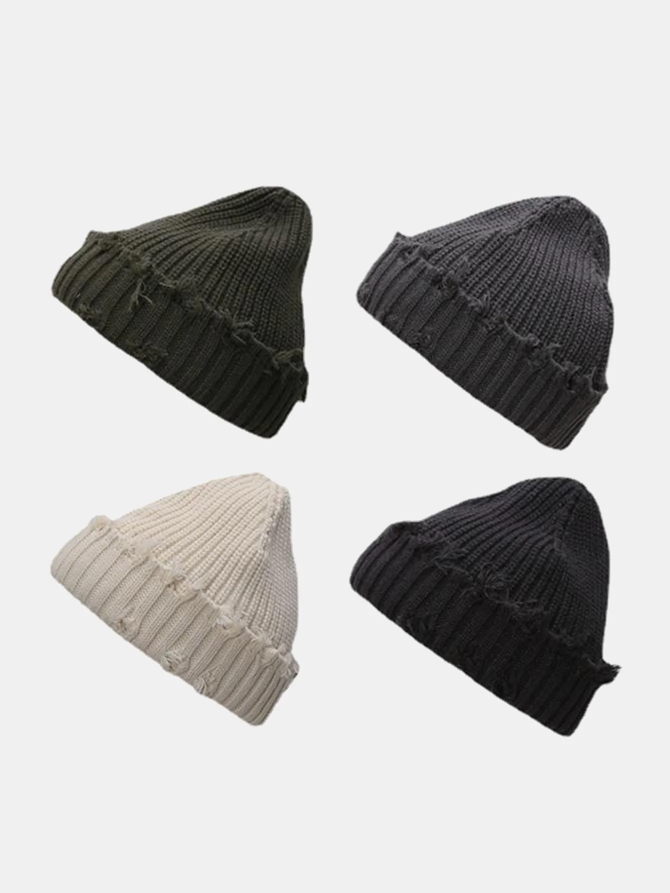 Alte Strickmütze - leicht elastische Unisex Winter Wollmütze - Image 6
