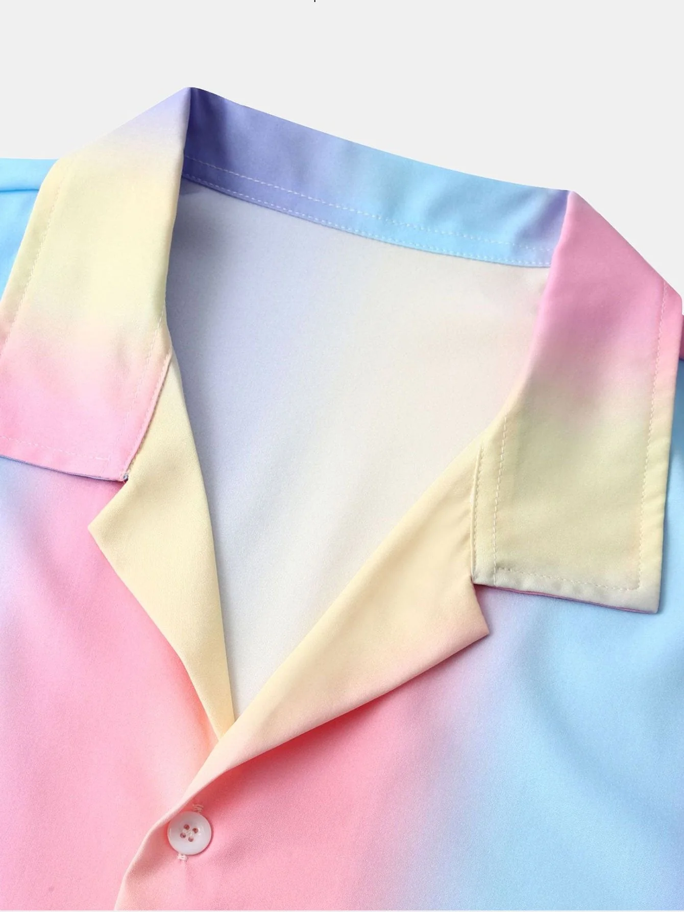 Ombre Print Cuban Shirt & Schwimmshorts - Image 5