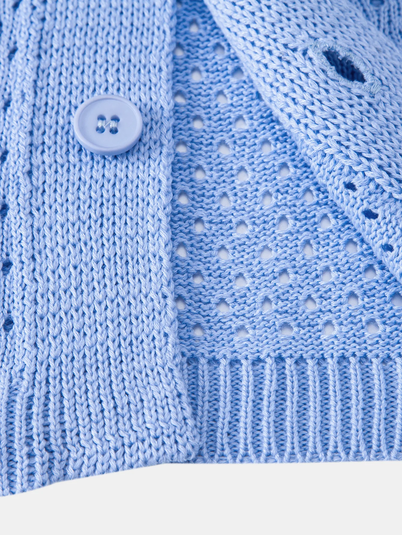 Open Knit Shirt & Straight Leg Linen Pants - Image 7