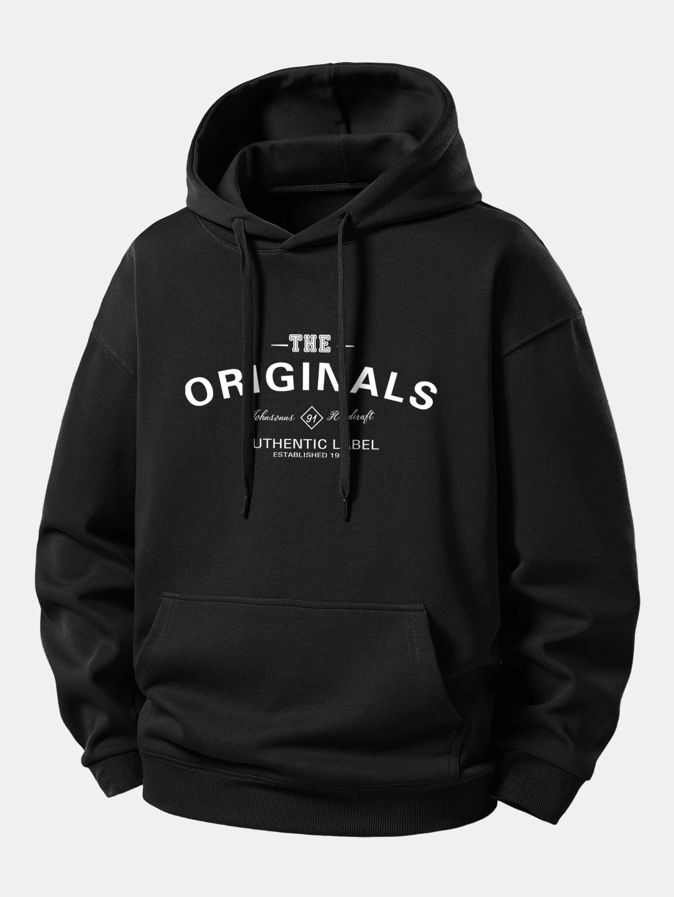Originals Print Relax Fit Hoodie - Image 2