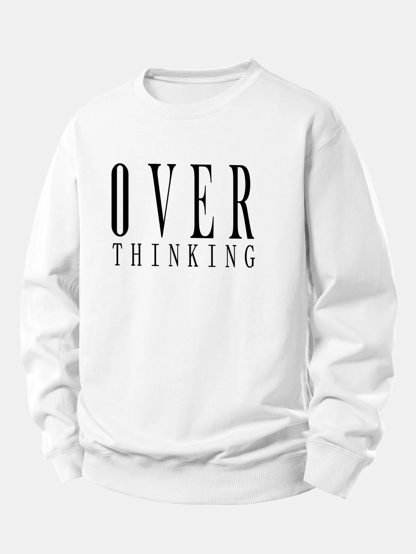 Überdenken Print Relax Fit Sweatshirt - Image 2