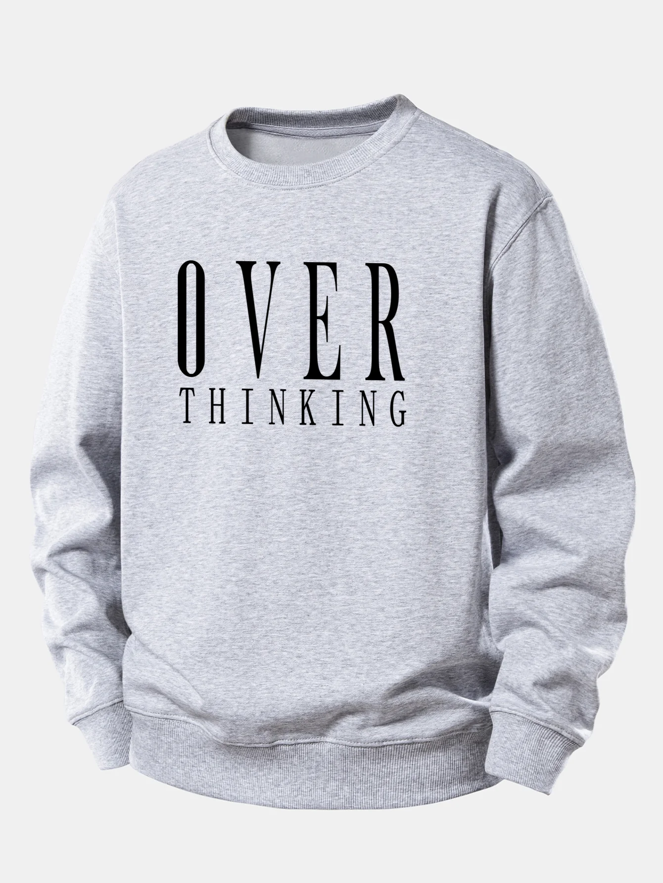 Überdenken Print Relax Fit Sweatshirt - Image 5