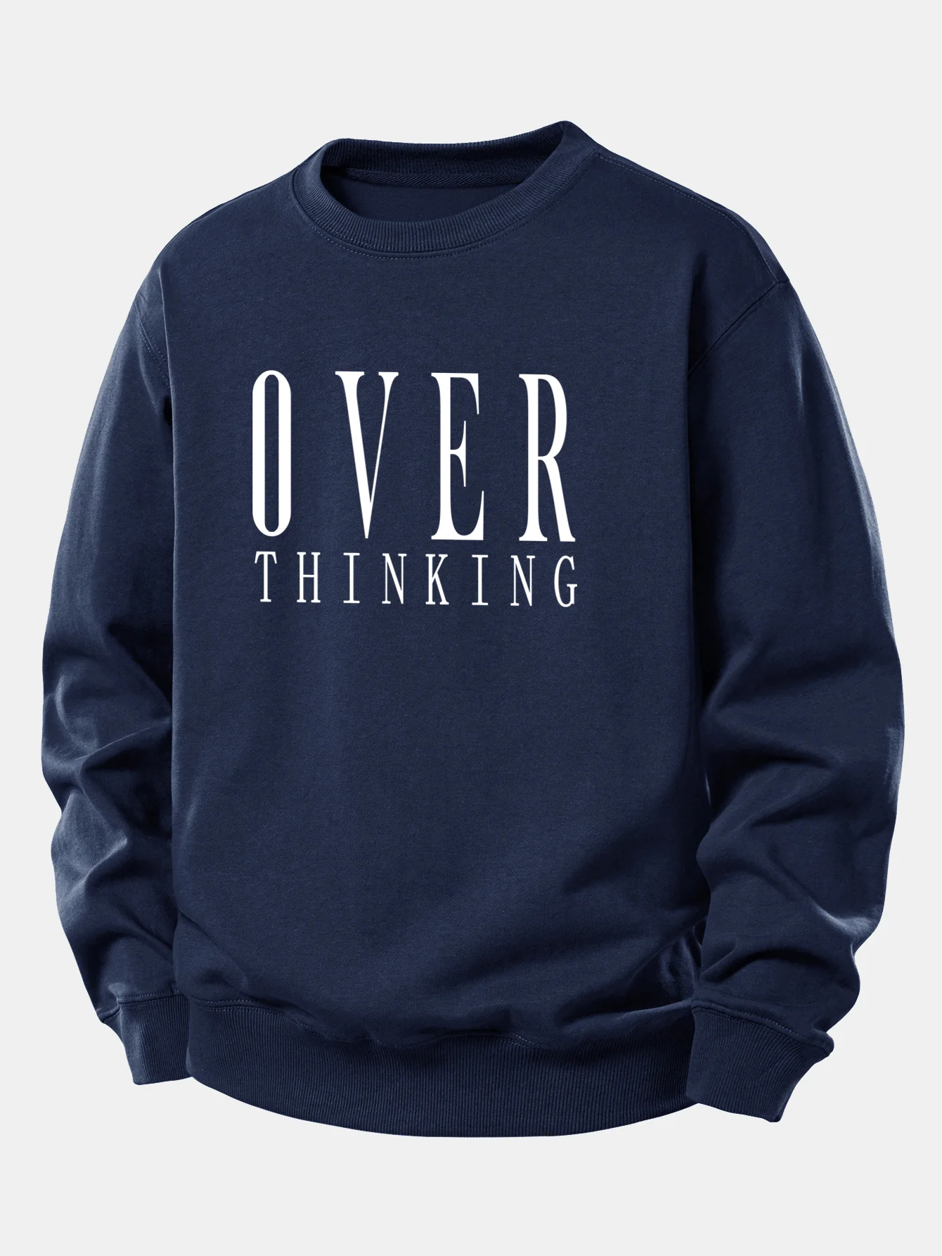 Überdenken Print Relax Fit Sweatshirt - Image 6