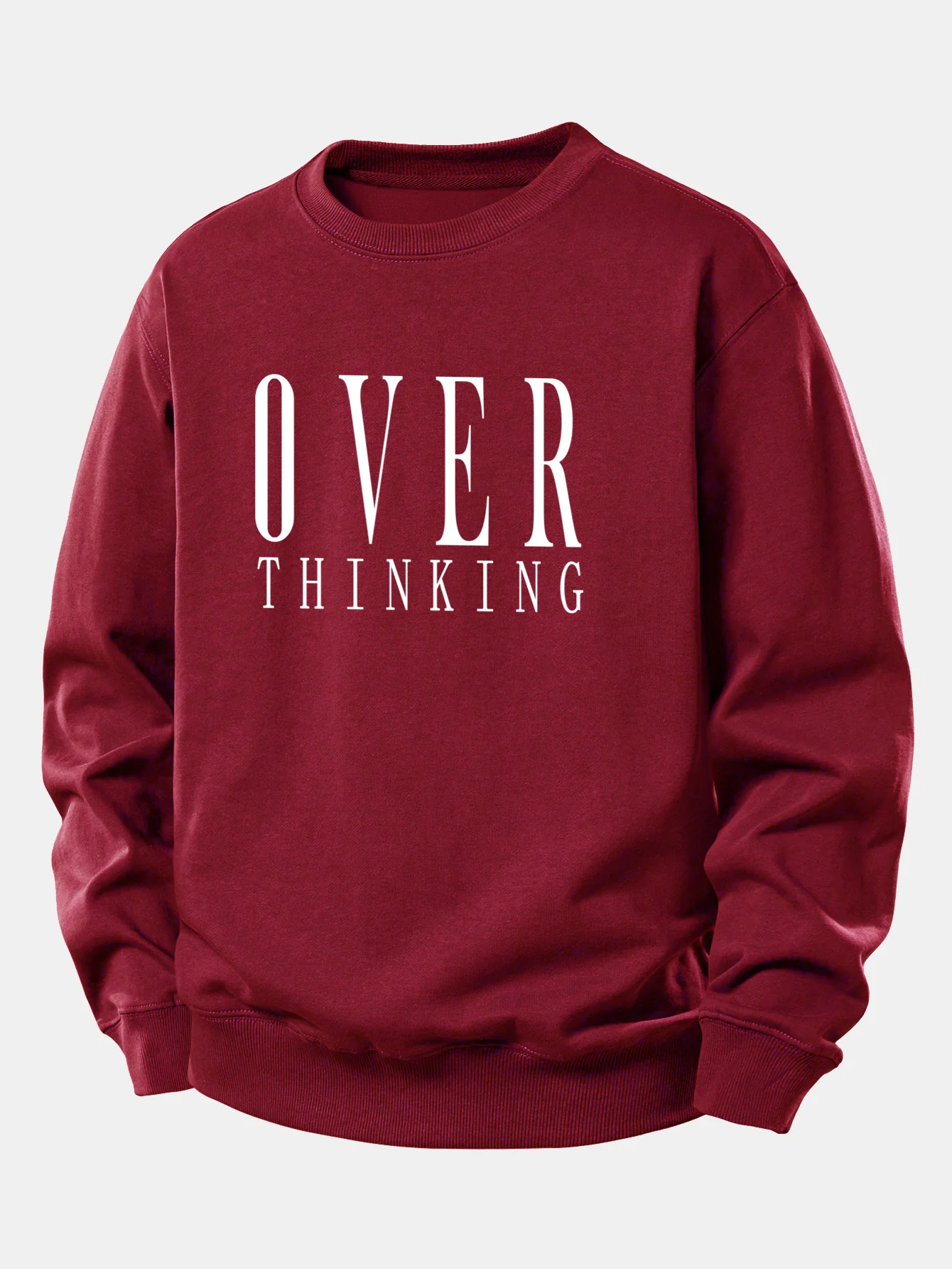 Überdenken Print Relax Fit Sweatshirt - Image 7