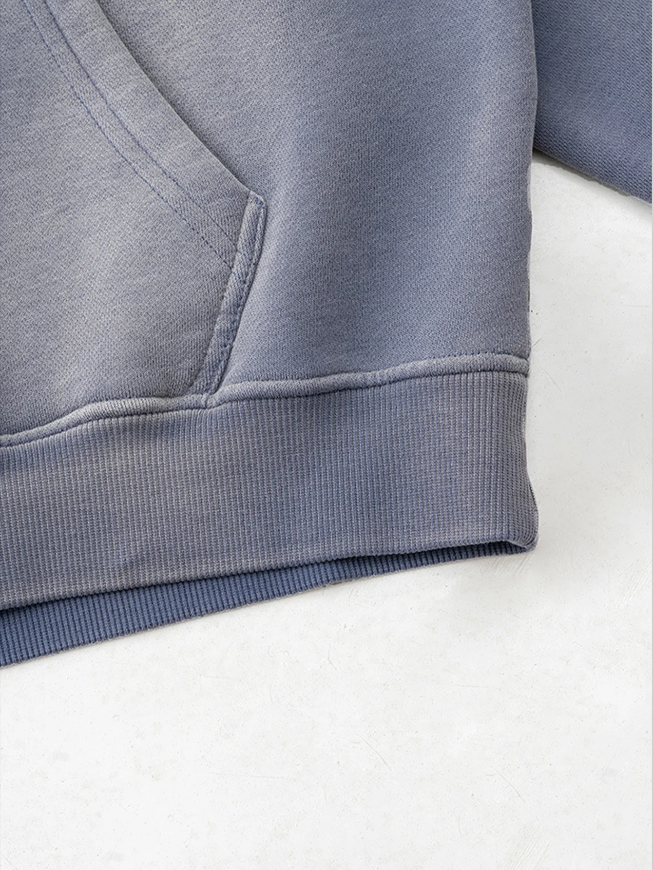 Oversize Zahlenprint Gewaschener Abgenutzter Hoodie - Image 26