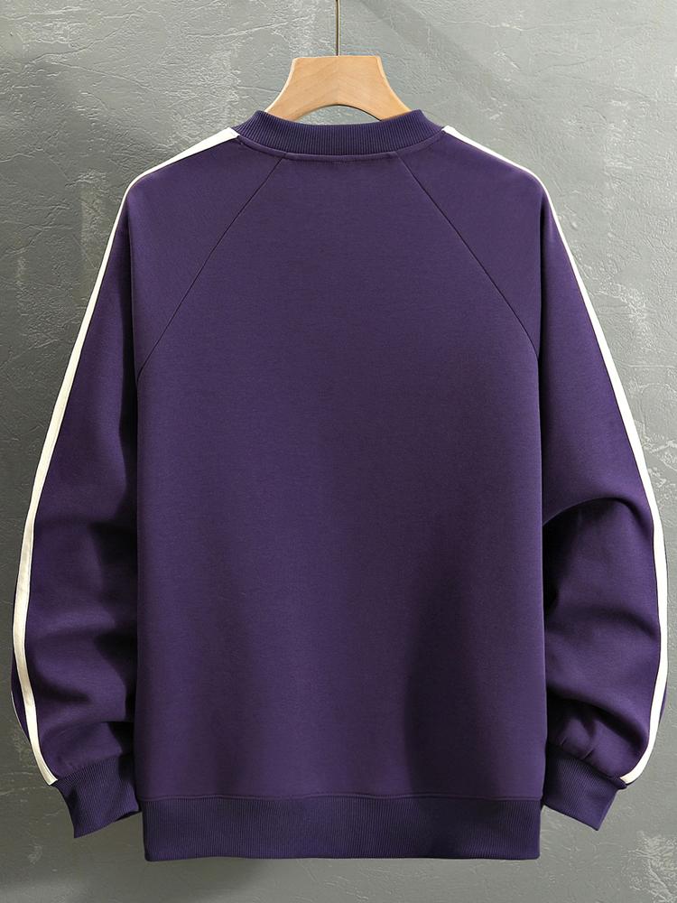 Oversize-Rennslogan-Farbblock-Sweatshirt - Image 8