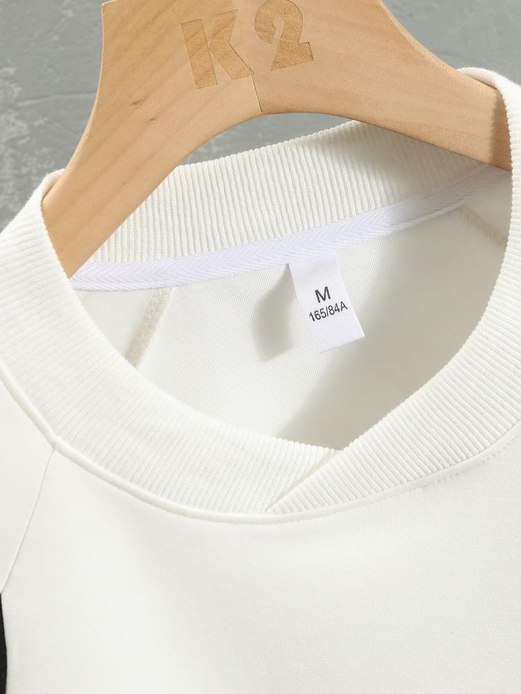Oversize-Rennslogan-Farbblock-Sweatshirt - Image 9