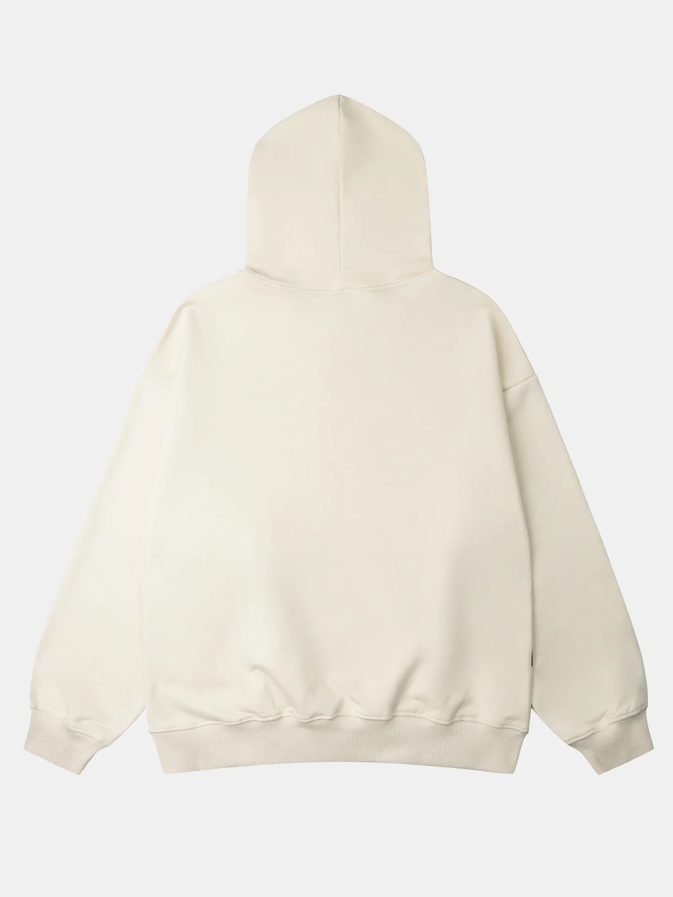 Oversize-Silhouette Graffiti-Druck Hoodie - Image 2