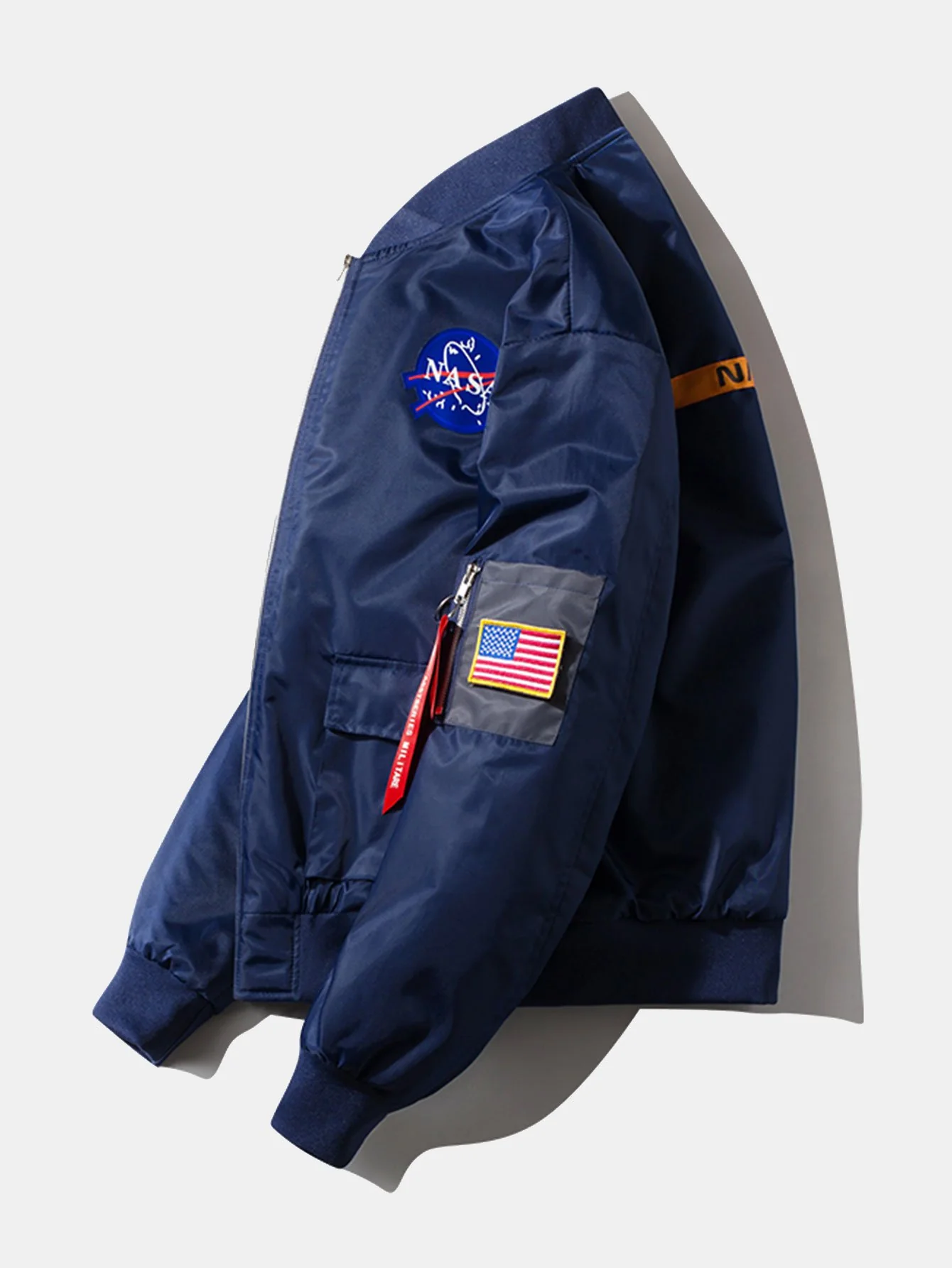 Übergroße NASA Druck Bomberjacke - Image 7