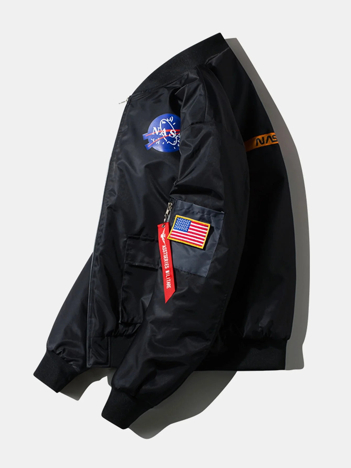 Übergroße NASA Druck Bomberjacke - Image 8