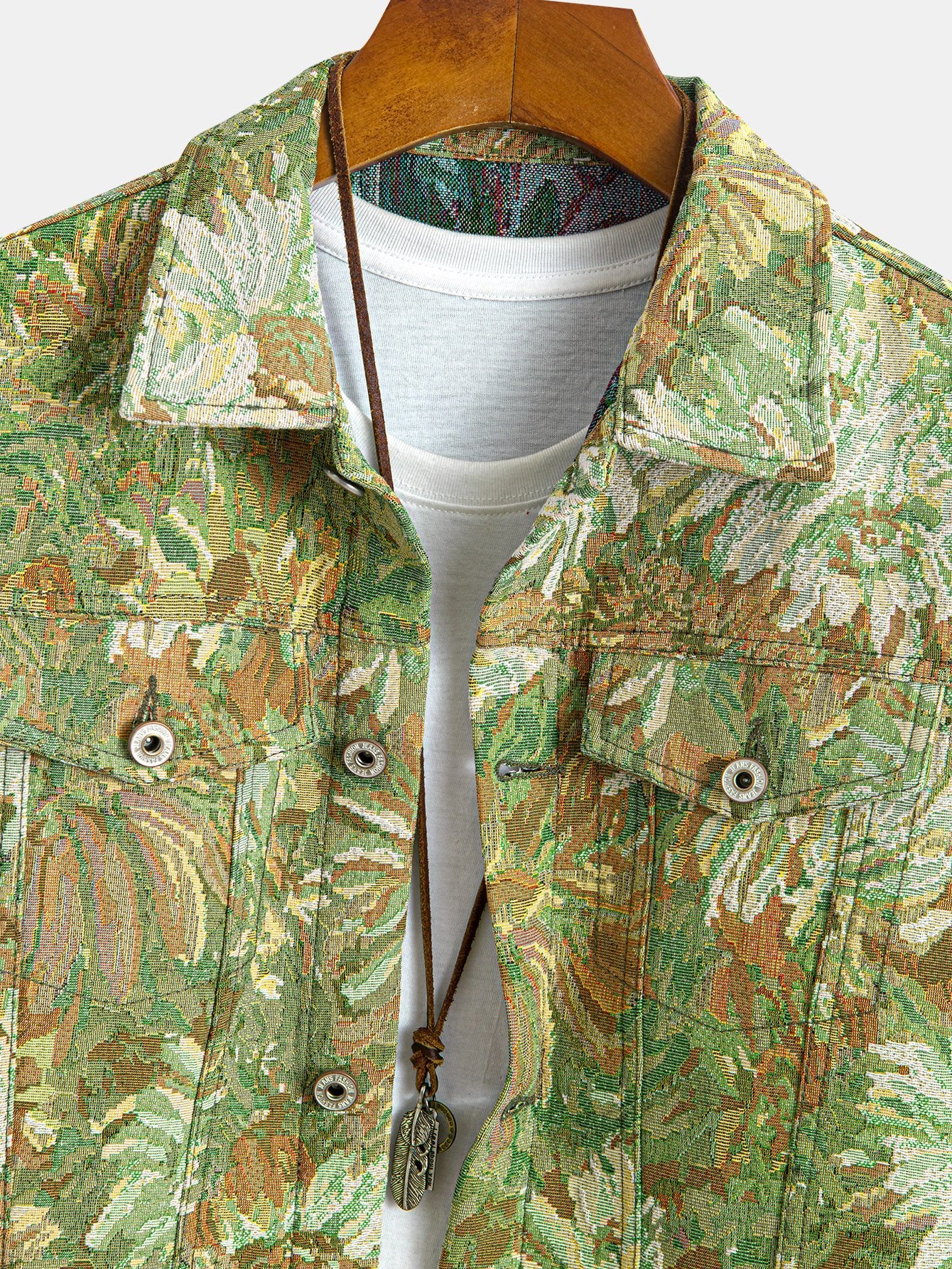 Gemusterte Blumenjacke - Image 8