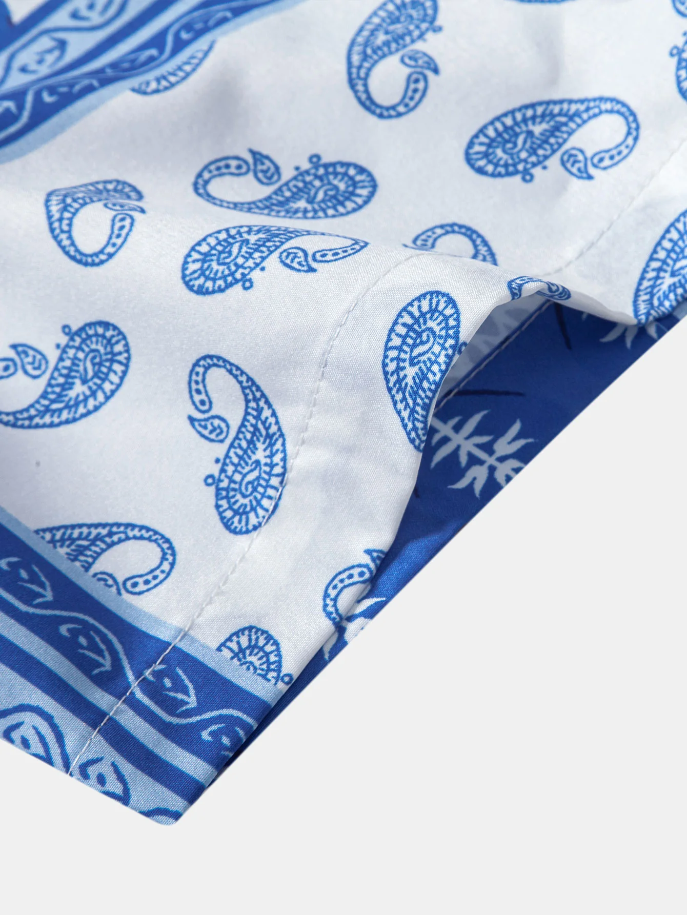 Paisley Border Button-Up-Hemd - Image 9