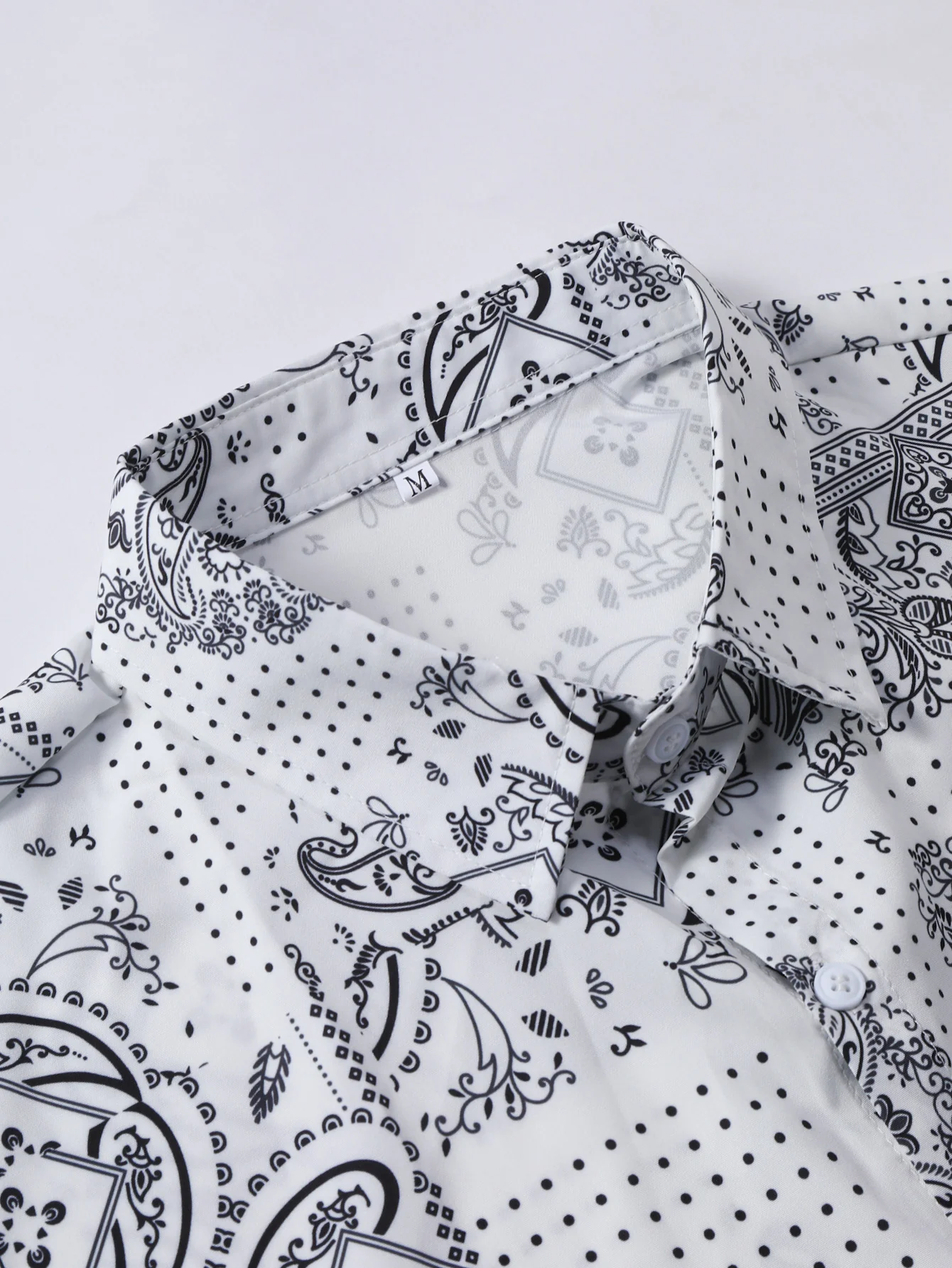 Paisley Button Up Shirt - Image 3