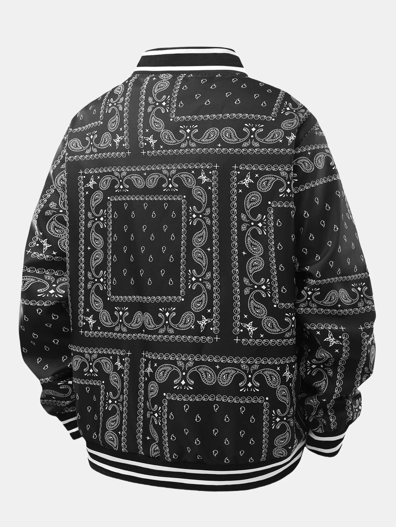 Baseballjacke mit Paisley-Muster - Image 2
