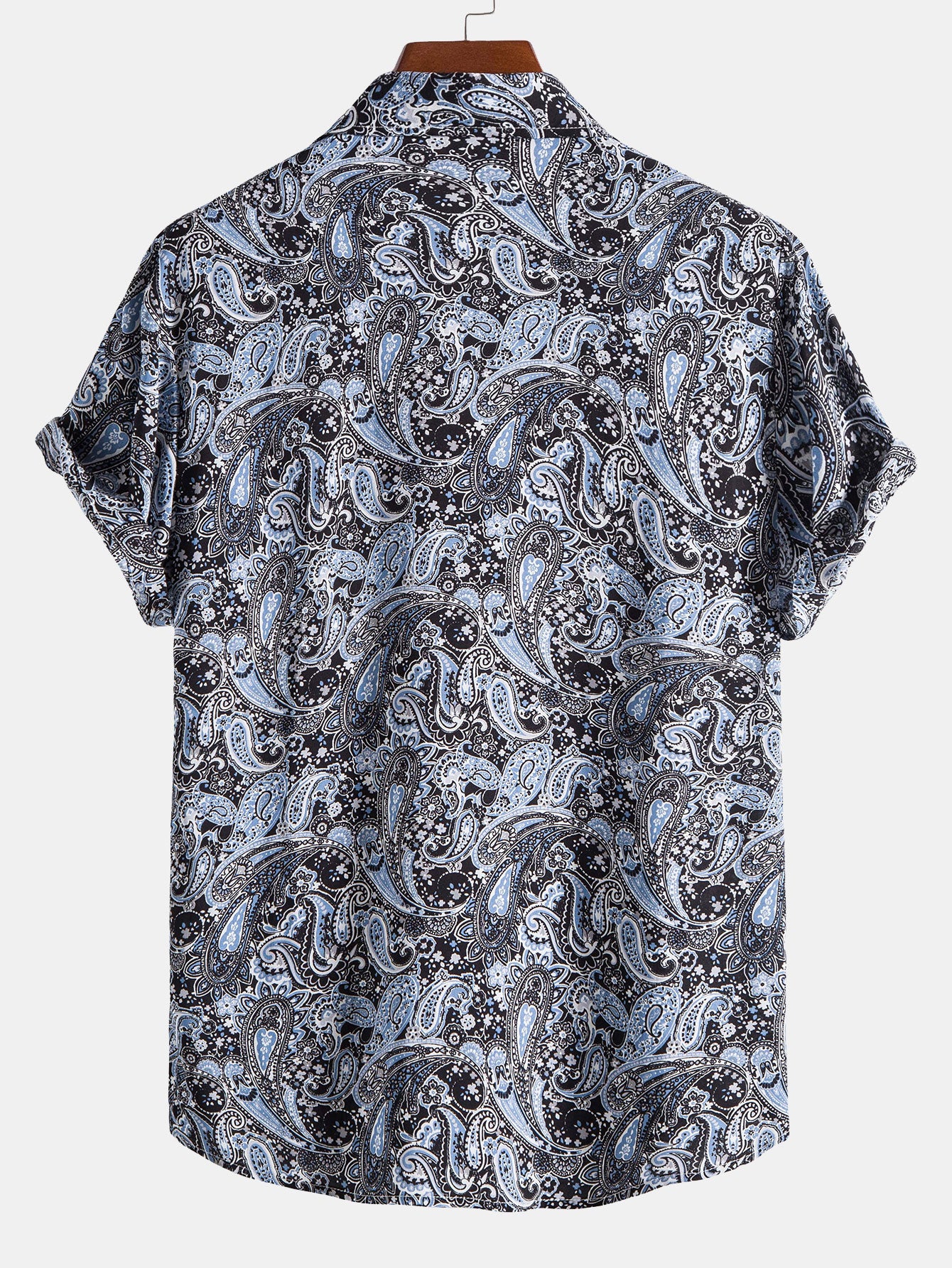 Paisley-Print Hemd mit Knöpfen - Image 2