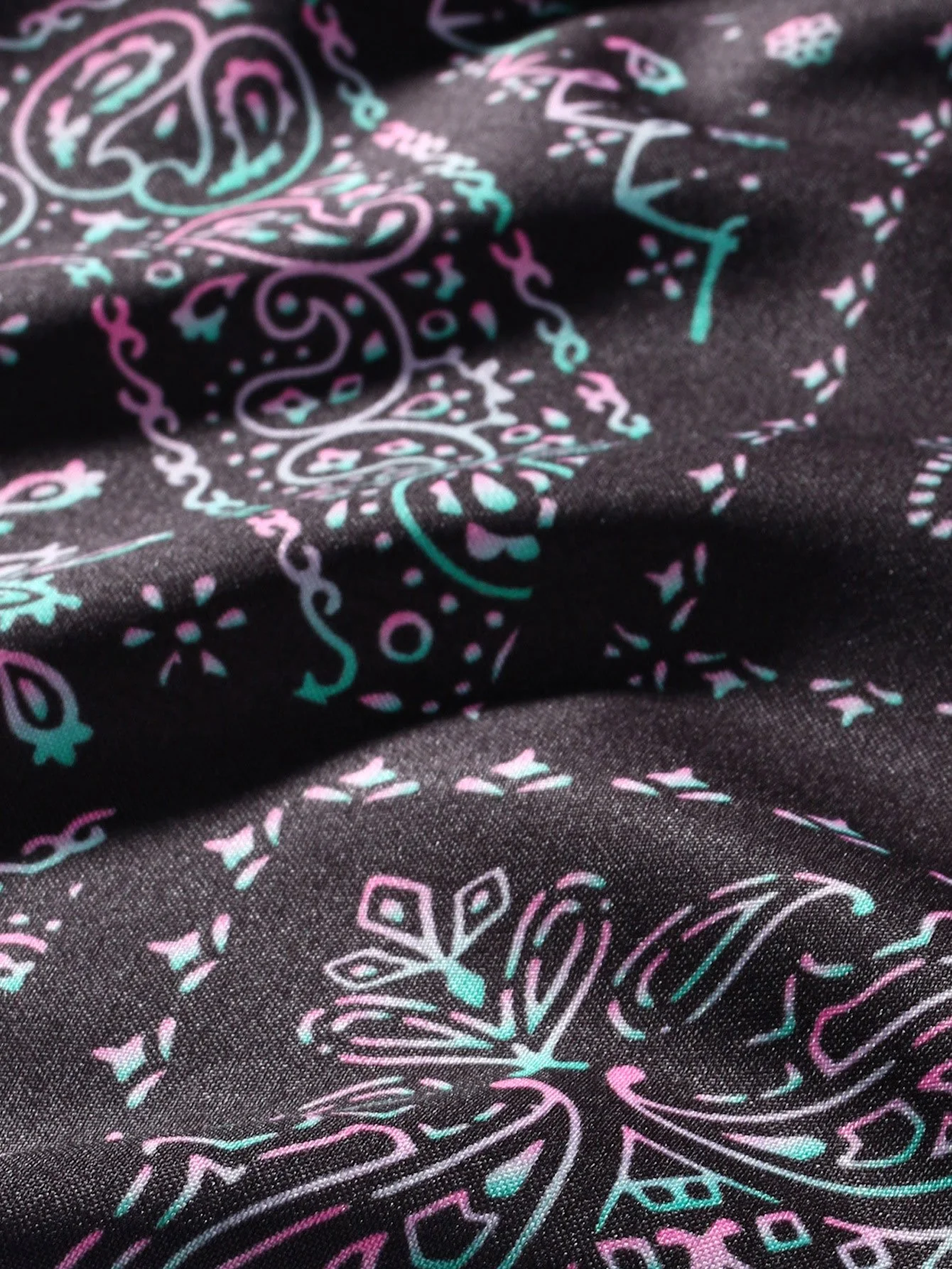 Paisley-Print Hemd mit Knöpfen - Image 3