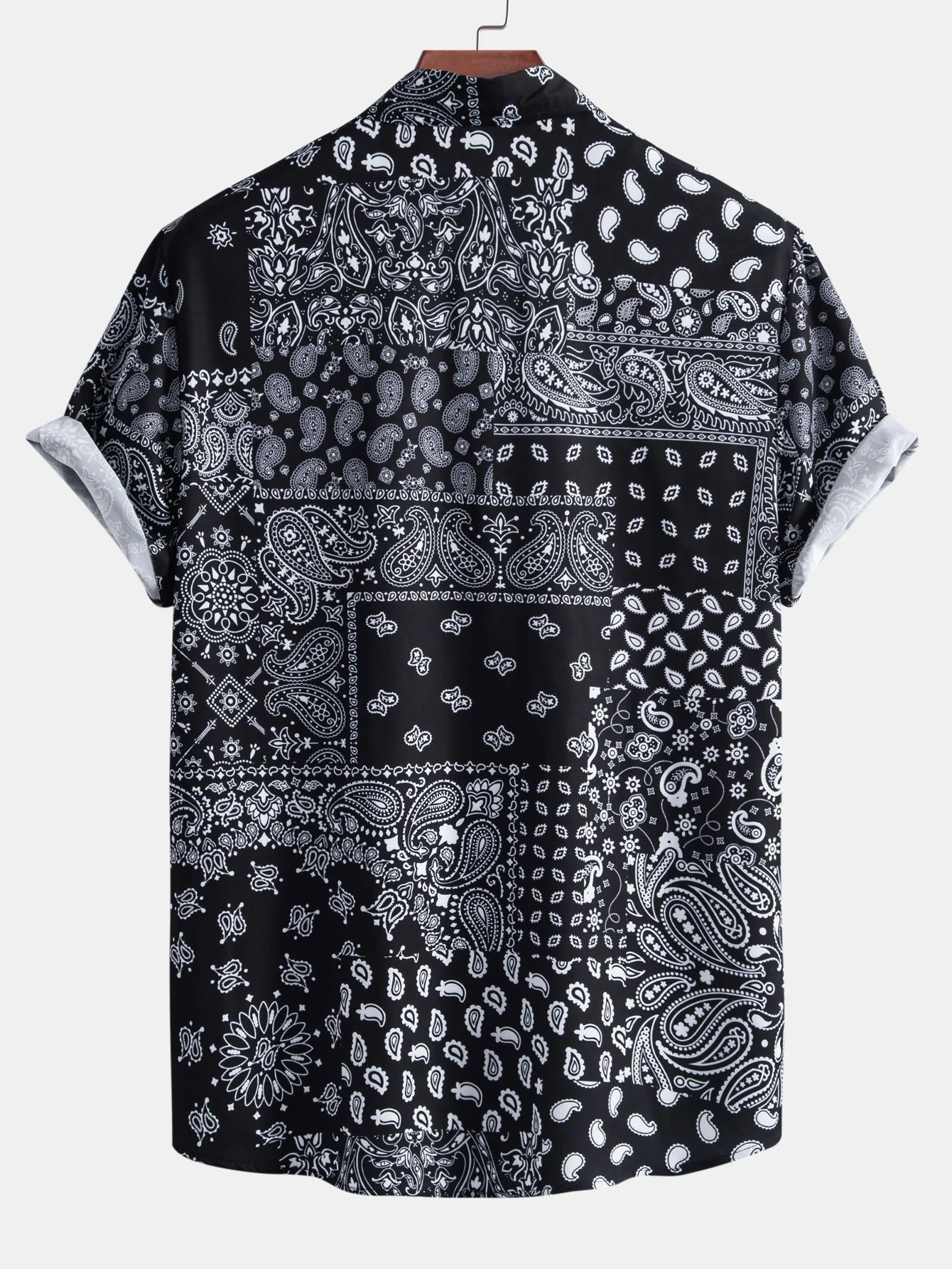 Paisley-Print Hemd mit Knöpfen - Image 2