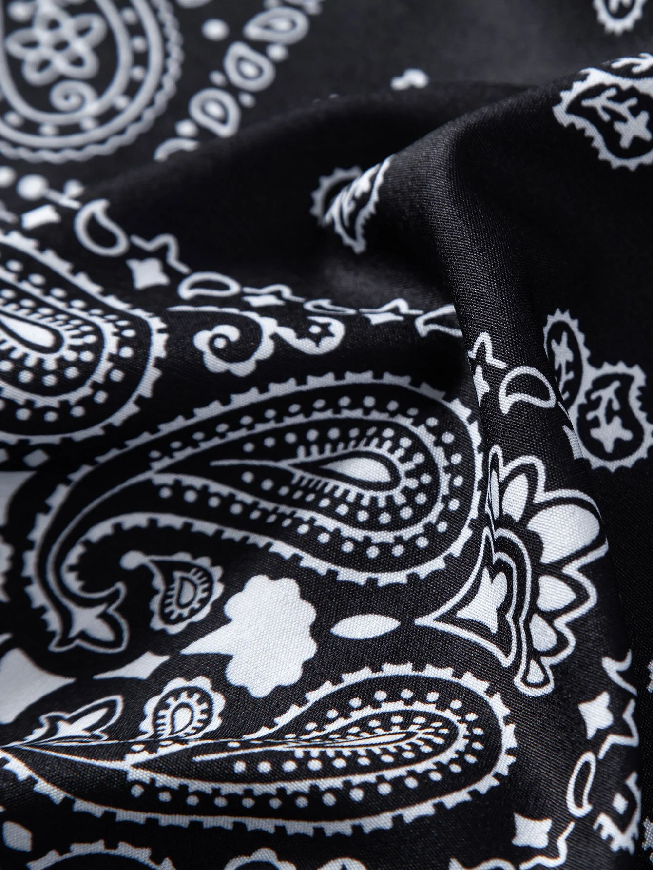 Paisley-Print Hemd mit Knöpfen - Image 3