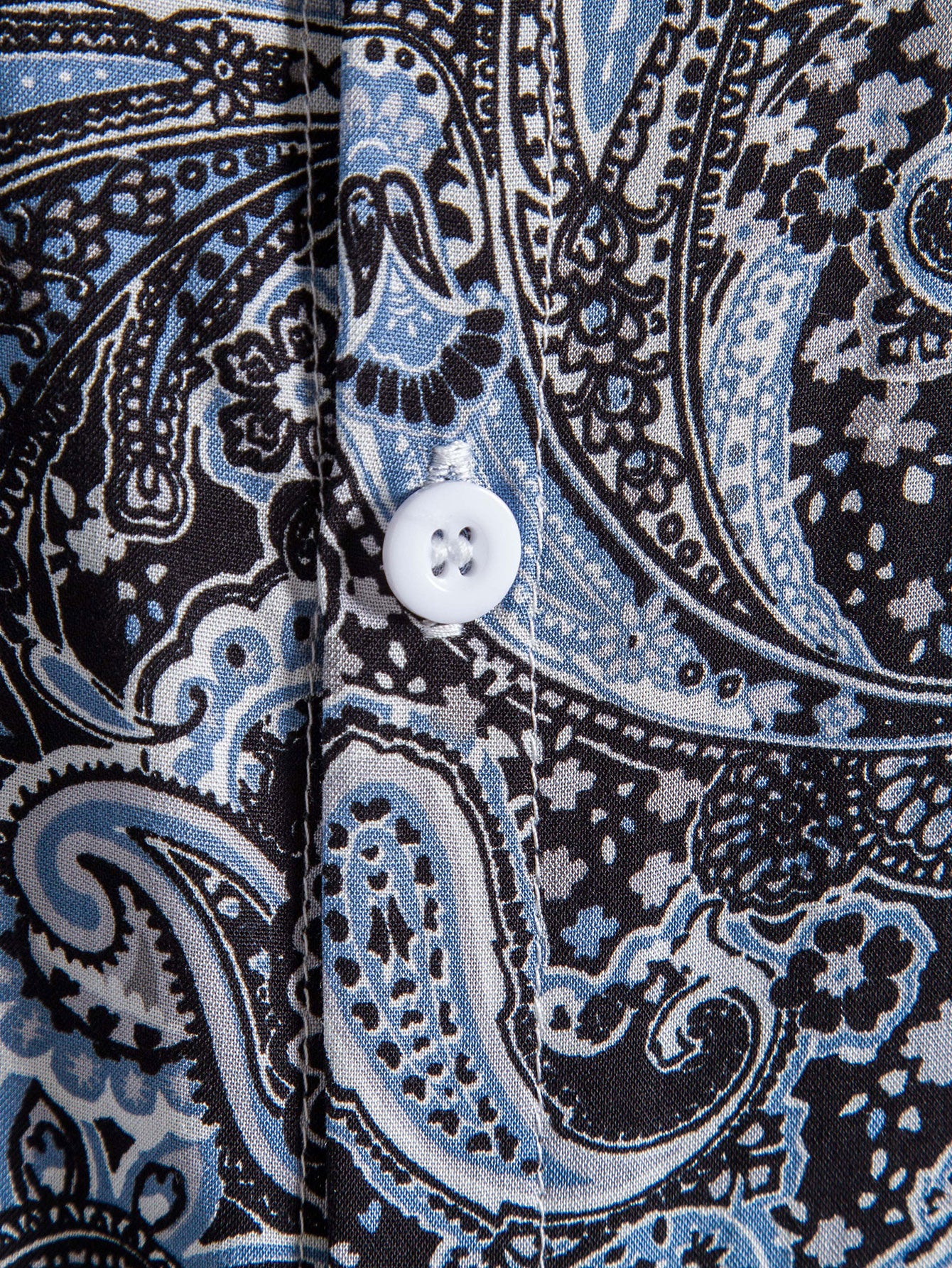 Paisley-Print Hemd mit Knöpfen - Image 4