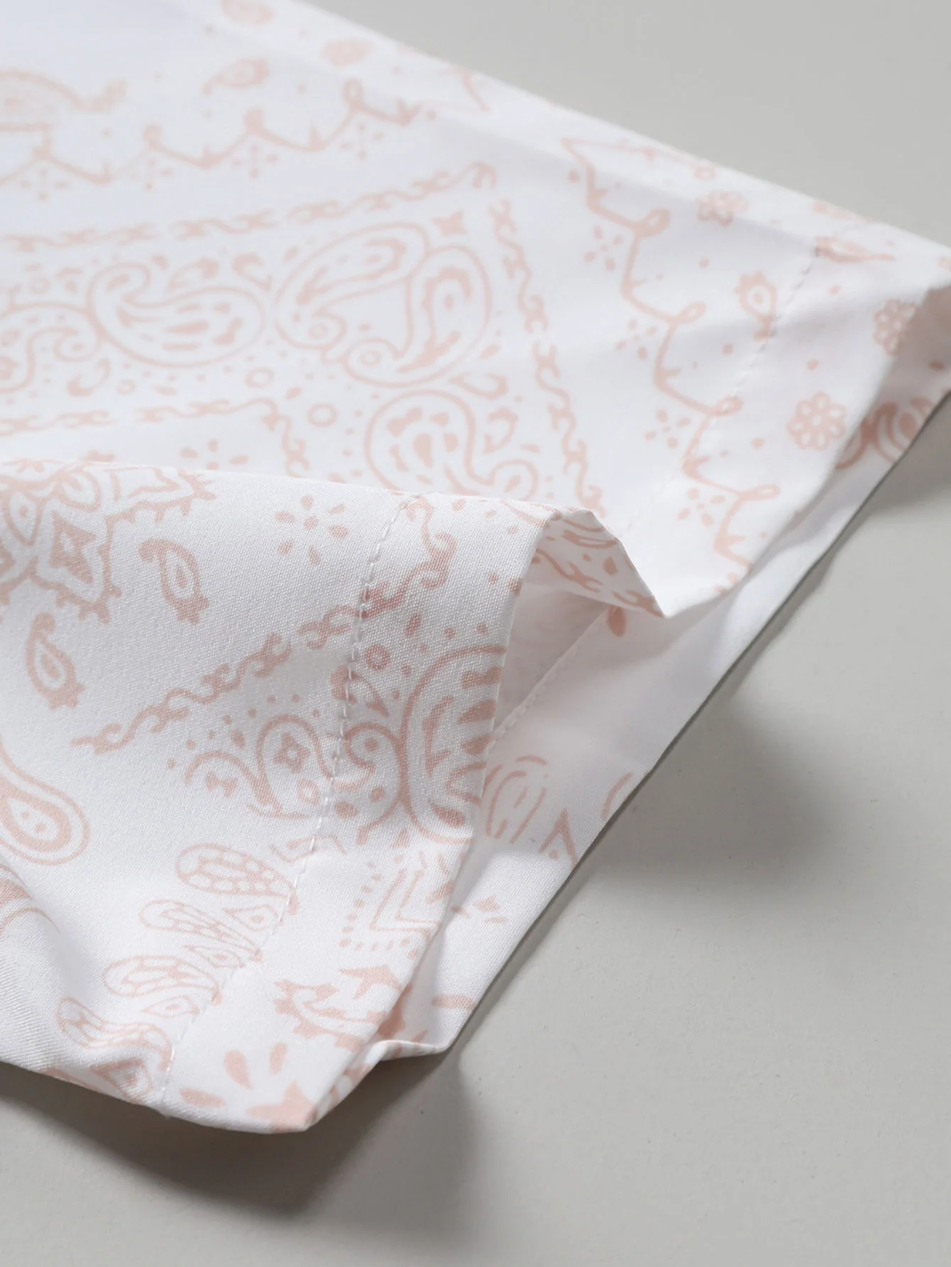 Paisley Print Button Up Shirt - Image 5
