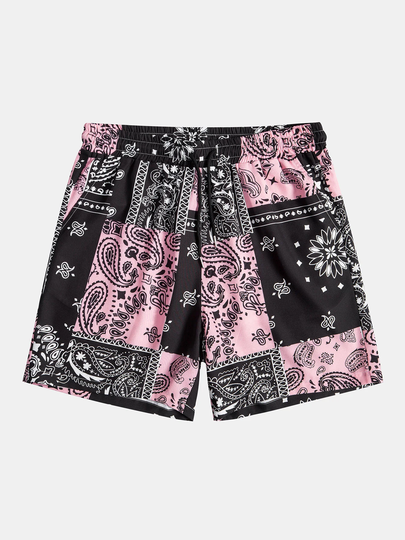 Paisley-Print Hemd mit Knöpfen #Zufälliges Mustersdesign# & Shorts - Image 8