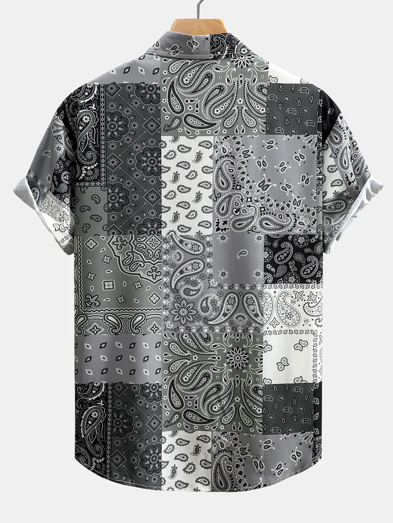 Paisley-Print Hemd mit Knöpfen - Image 2