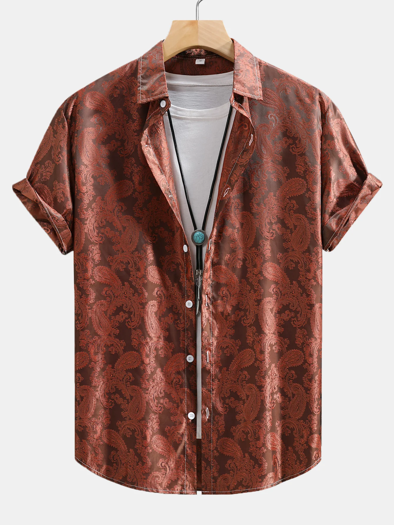 Paisley-Print-Satinhemd - Image 3