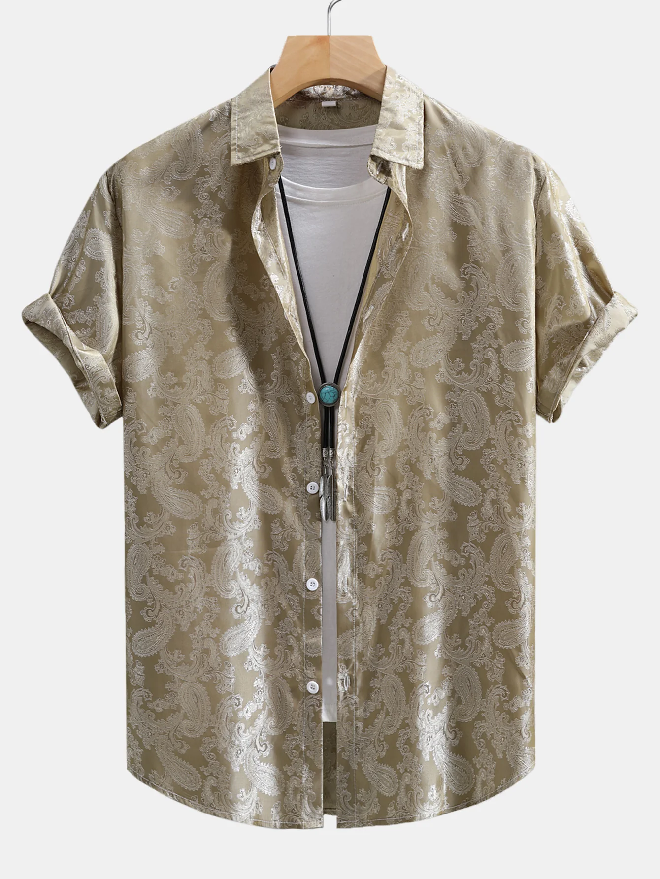 Paisley-Print-Satinhemd - Image 4