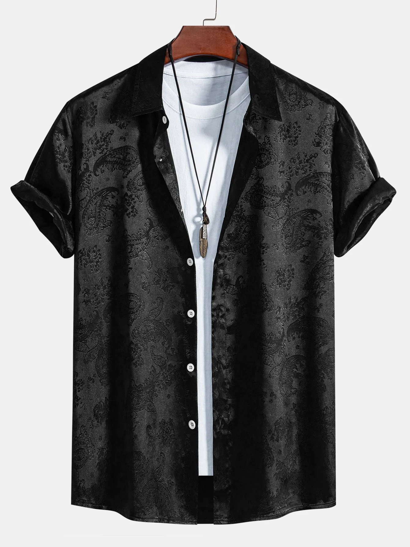 Paisley-Print-Satinhemd - Image 2