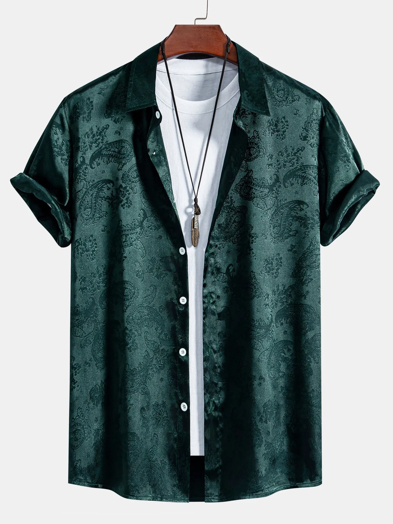 Paisley-Print-Satinhemd - Image 3