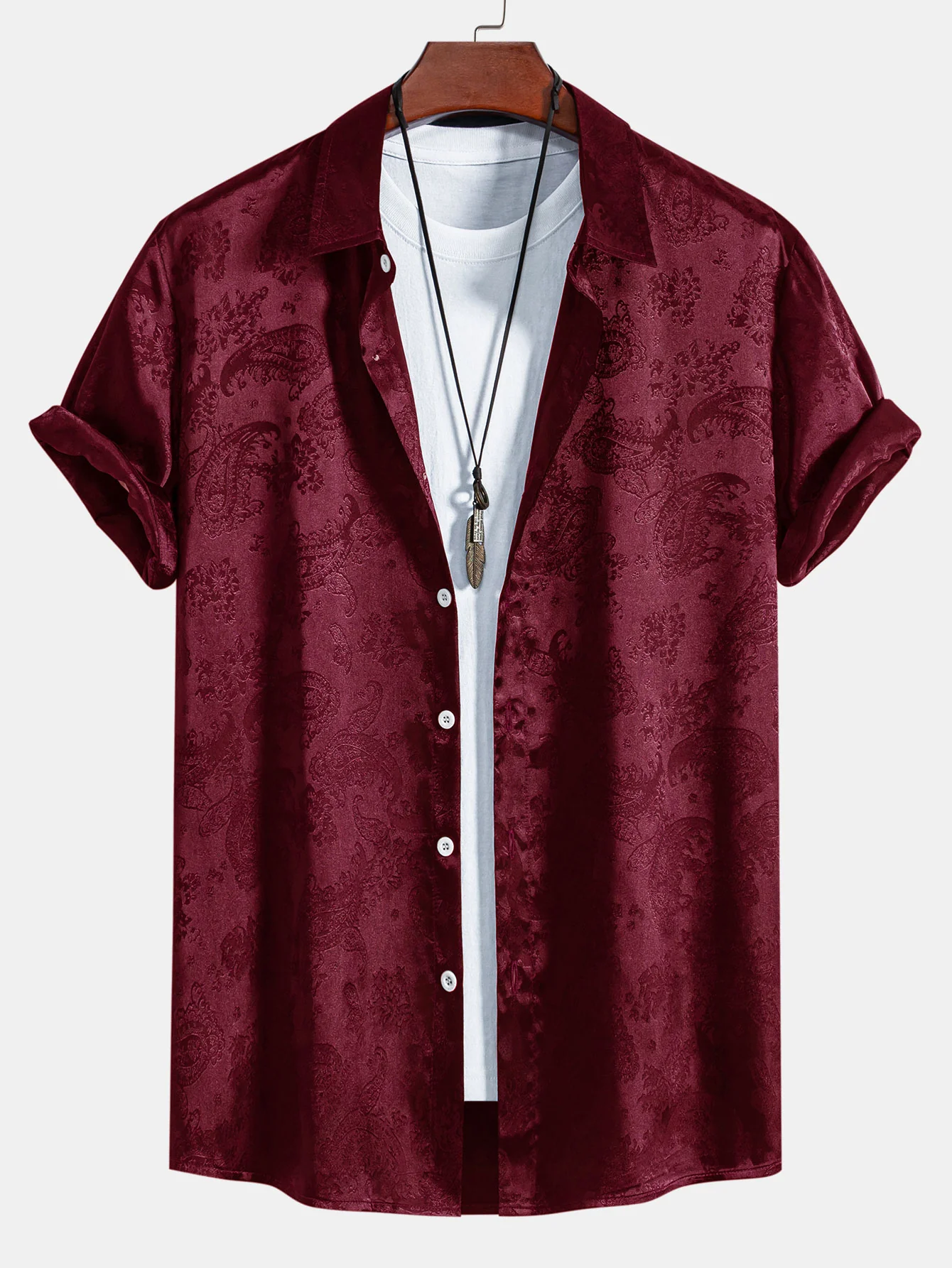 Paisley-Print-Satinhemd - Image 4