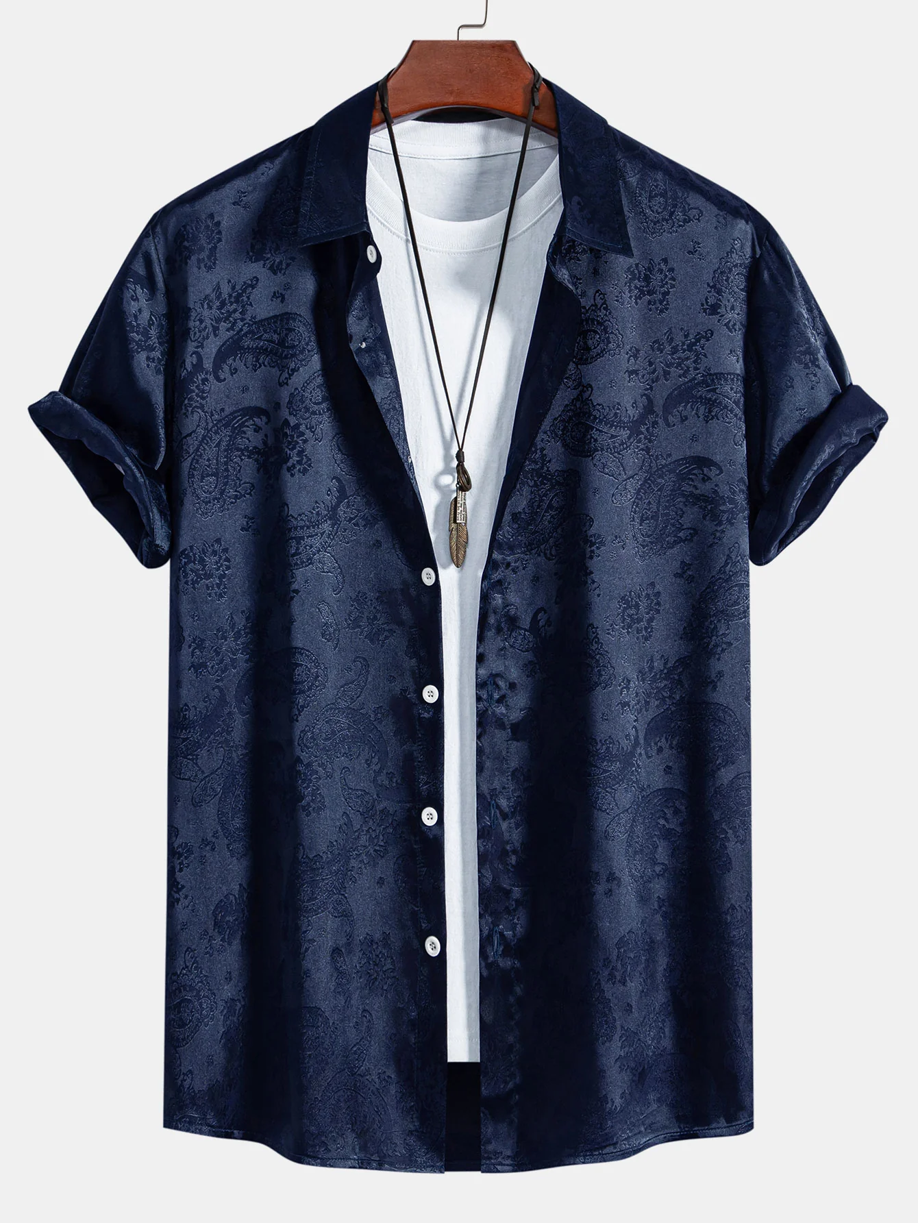 Paisley-Print-Satinhemd - Image 5