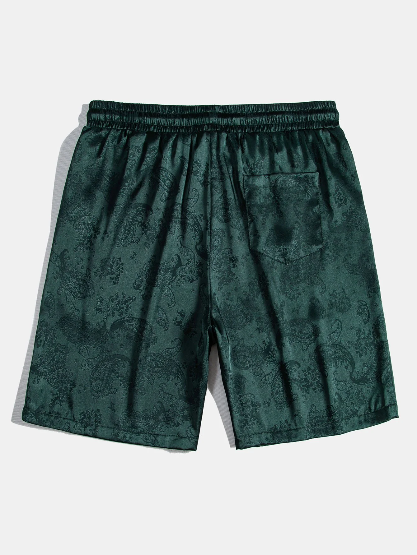 Paisley-Print Satinhemd & Shorts - Image 12