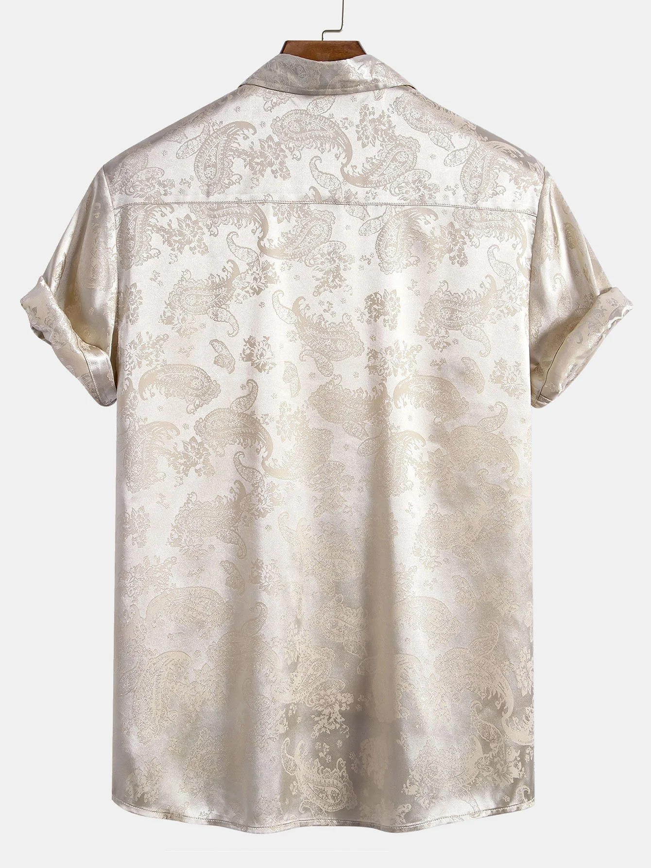 Paisley-Print Satinhemd & Shorts - Image 5