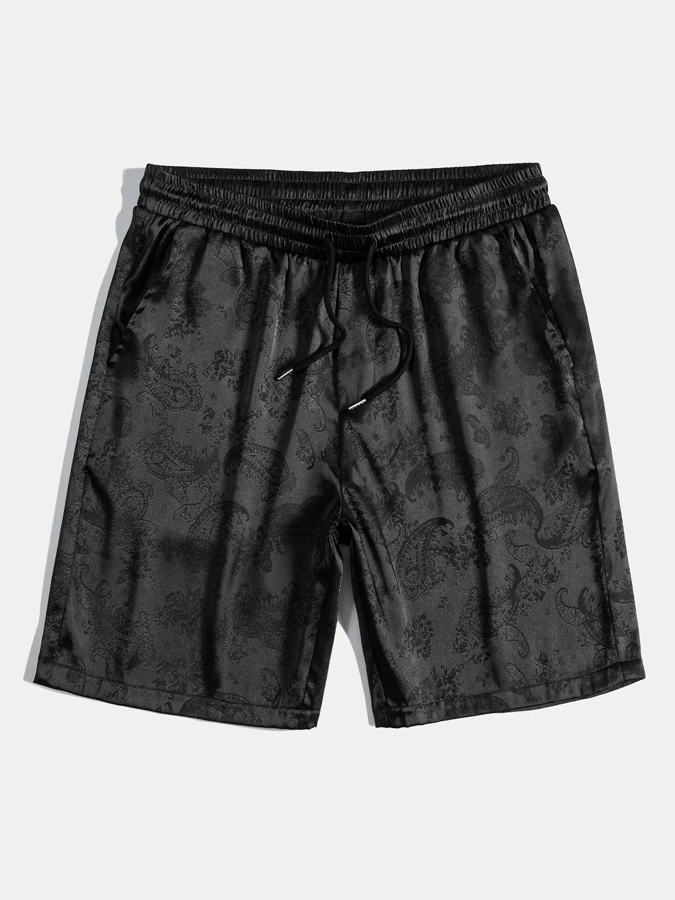 Paisley-Print Satinhemd & Shorts - Image 9