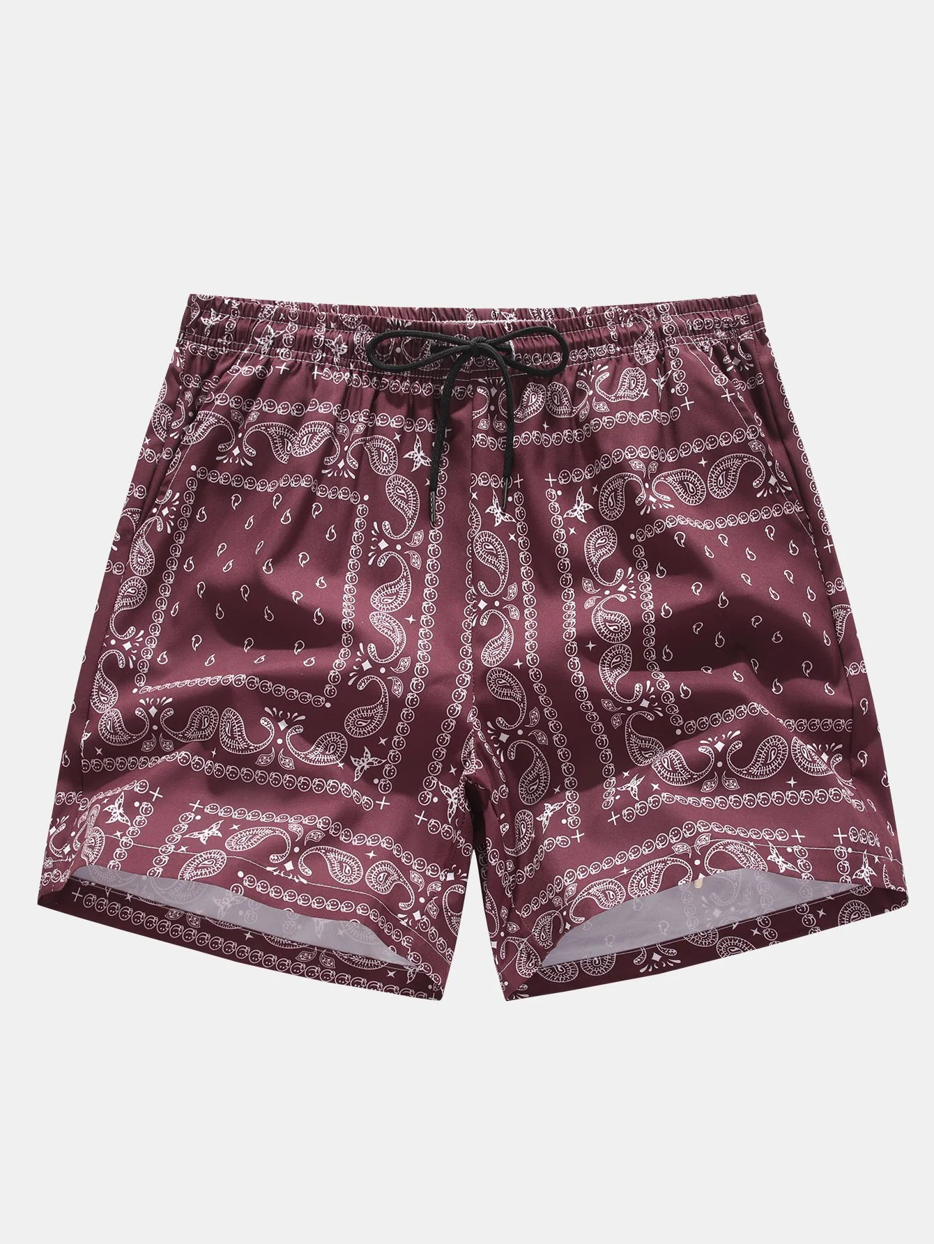 Paisley-Print-Shorts - Image 2