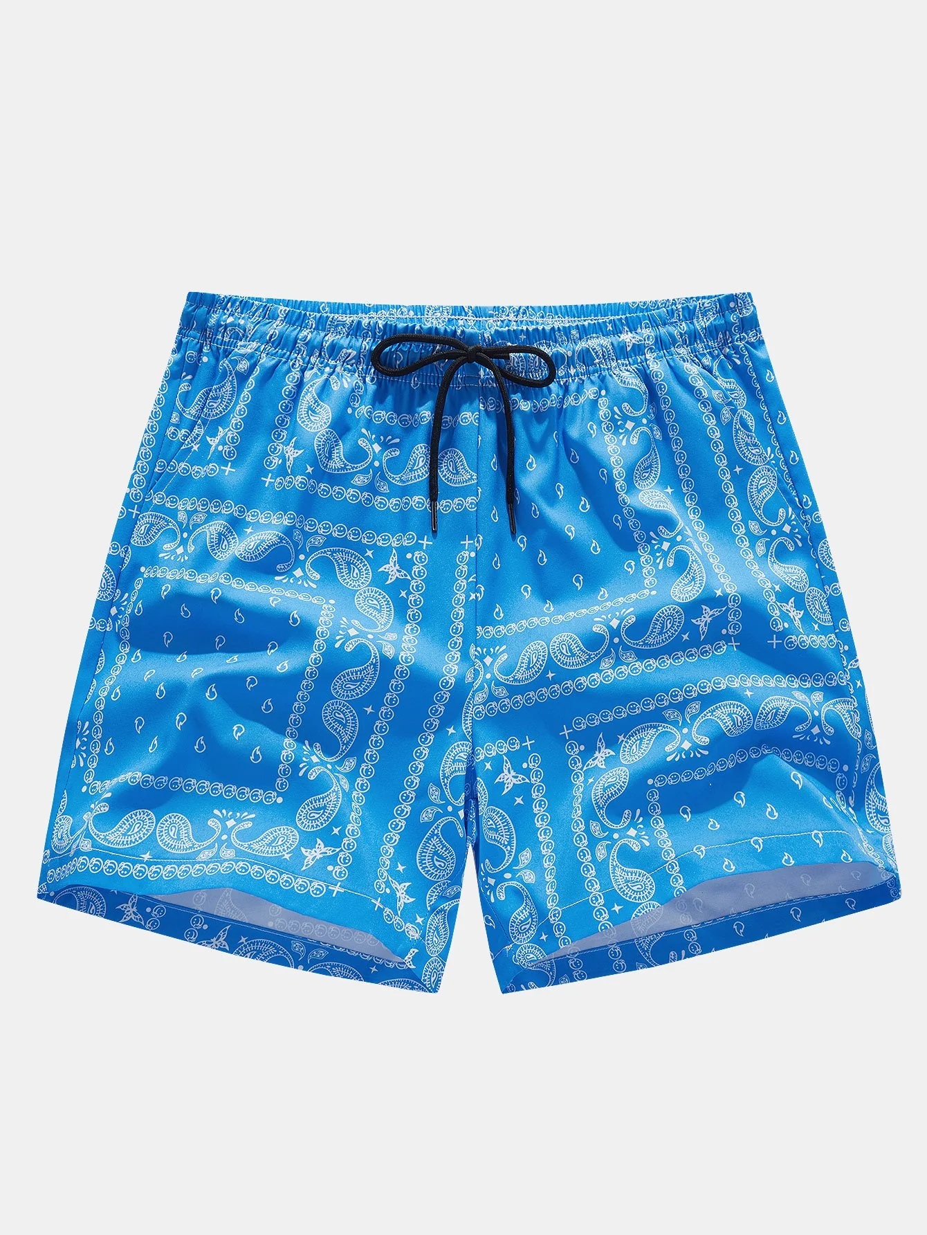 Paisley-Print-Shorts - Image 3