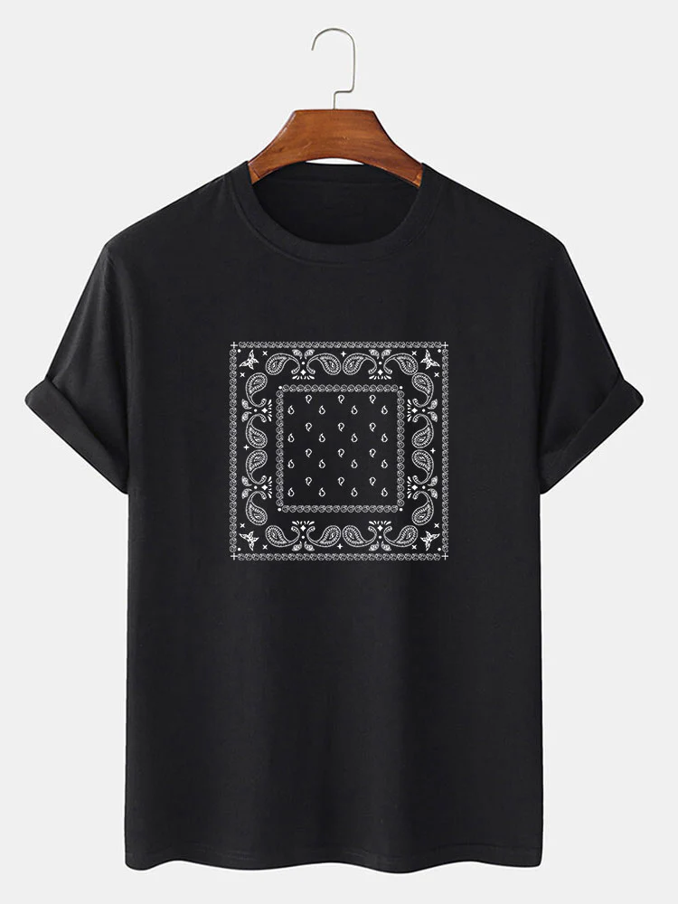 Paisley-Print T-Shirt & Paisley-Print Shorts - Image 3