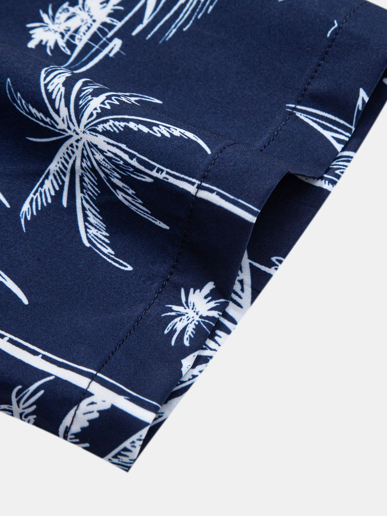 Palm Tree Island Print Hemd mit Knopfleiste - Image 14