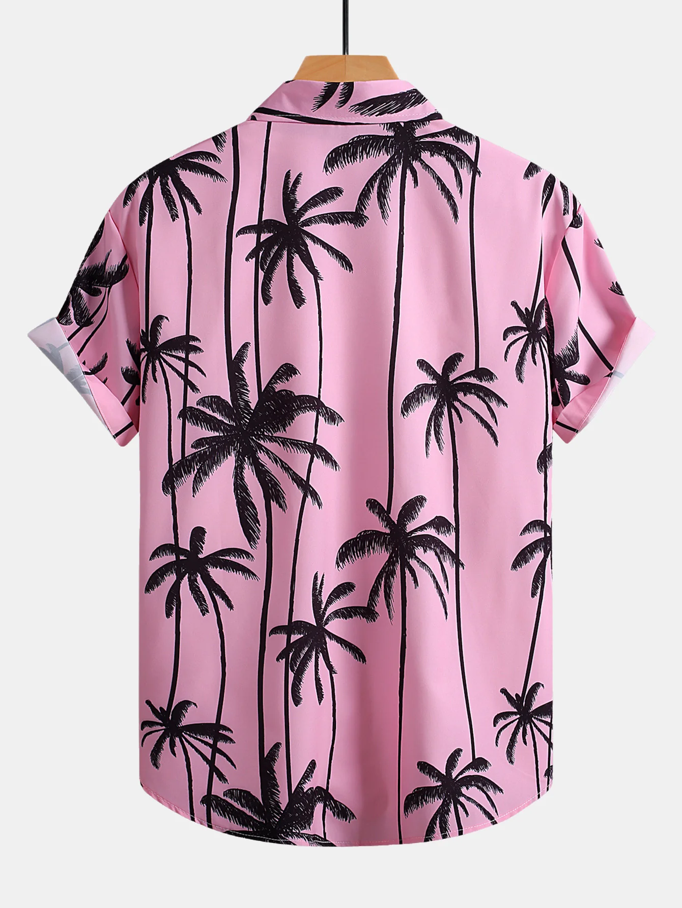 Palmbaum-Print Hemd mit Knopfleiste - Image 2