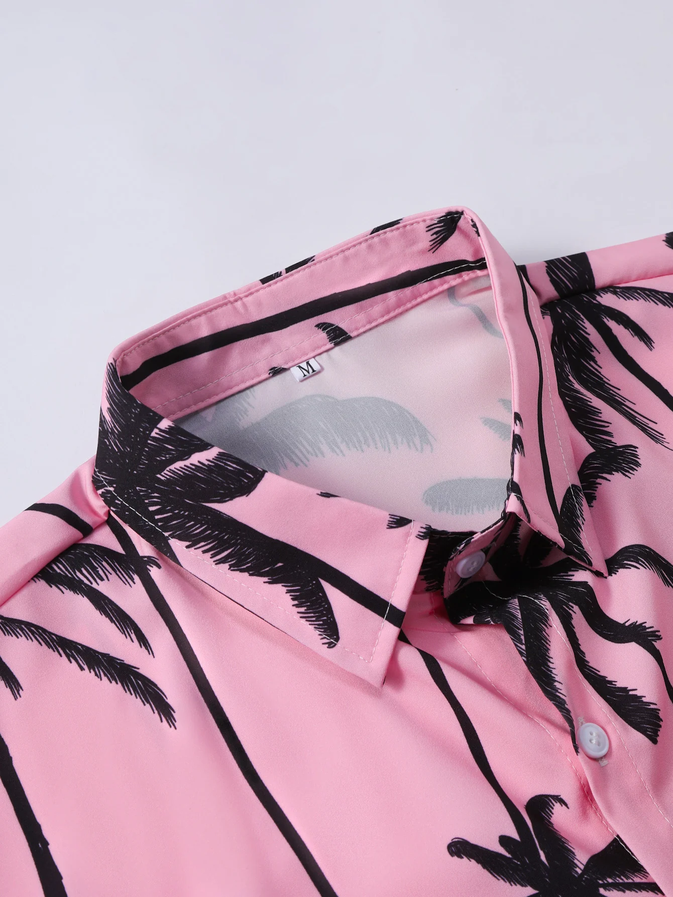 Palmbaum-Print Hemd mit Knopfleiste - Image 5
